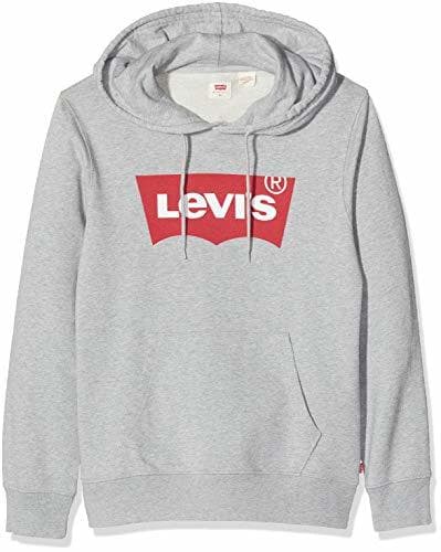 Moda Levi's Graphic Po Hoodie-B suéter, Grigio