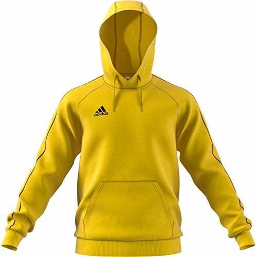 Fitness Adidas Core18 Hoody Sudadera con Capucha, Hombre, Rojo