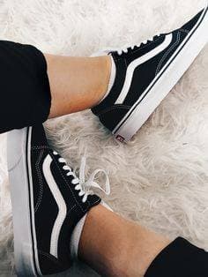 Moda Vans pretas