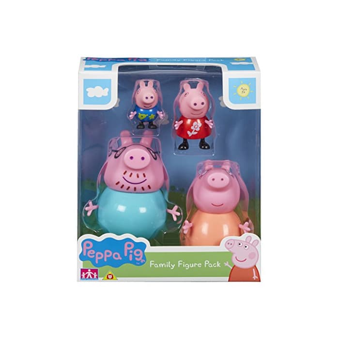 Producto Peppa Pig Peppa Pig-6666 Pack 4 Figuras, Multicolor, 0