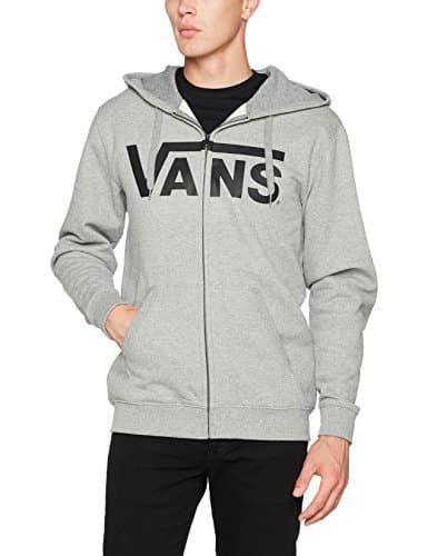 Moda Vans Classic Zip Hoodie Capucha, Gris