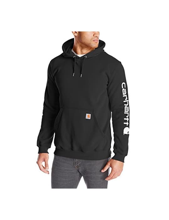 Moda Carhartt Sweatshirt Sleeve Logo Hooded, Farbe