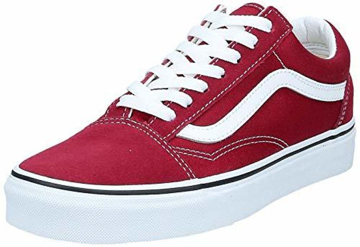 Fashion Vans Old Skool Calzado Rumba Red/True White