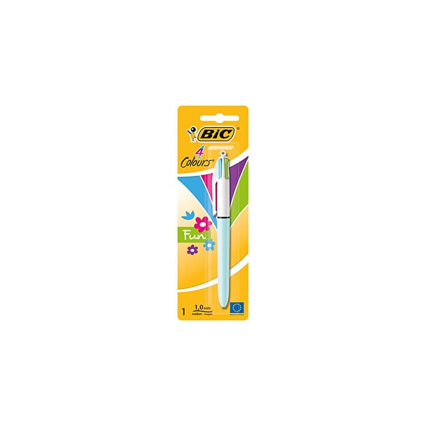 Product BIC 4 colores Fun Bolígrafo Retráctil punta media