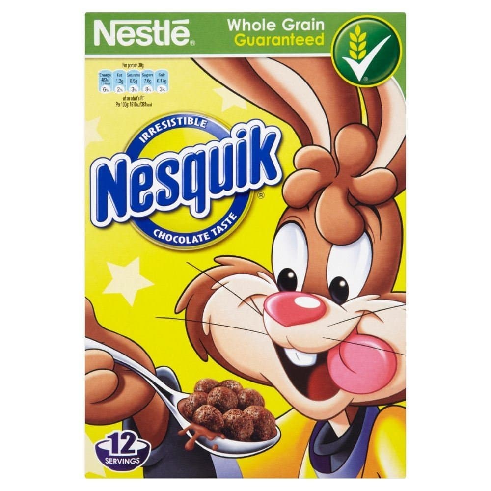 Fashion Nestle Nesquik Cereal 375g - Amazon.com