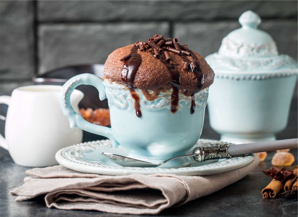 Fashion Brownie de caneca 