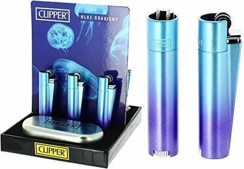 Electronic Clipper metal Flint - blue Gradient