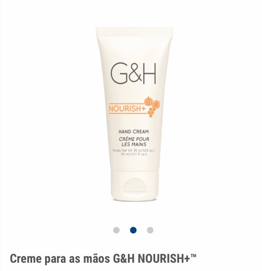 Producto Creme Mãos Nourish+