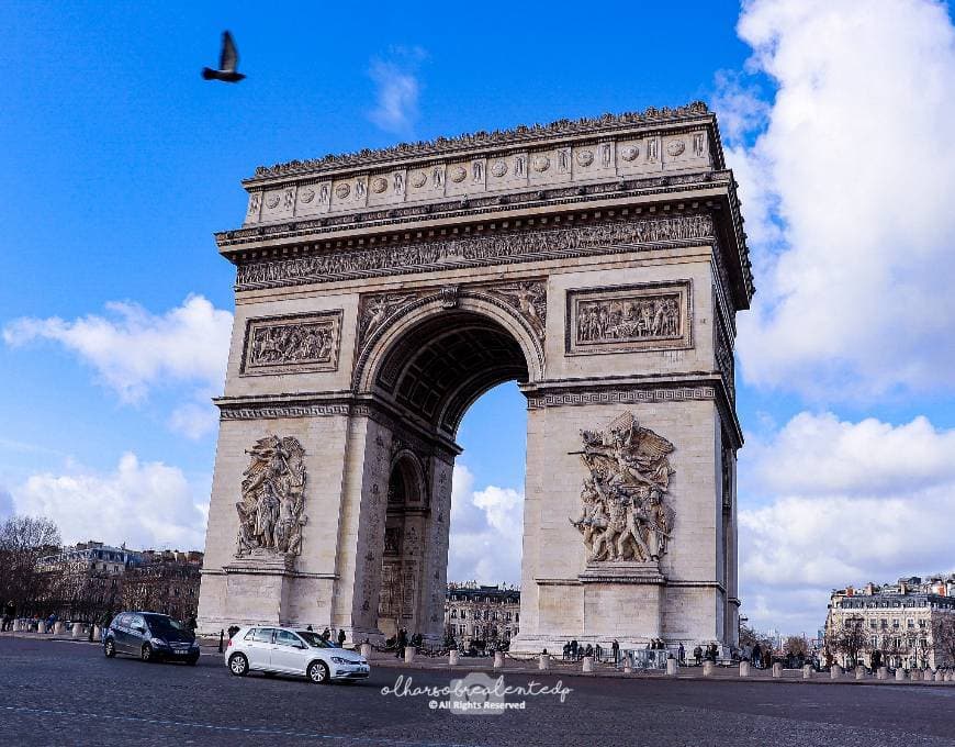 Lugar Arco de Triunfo de París