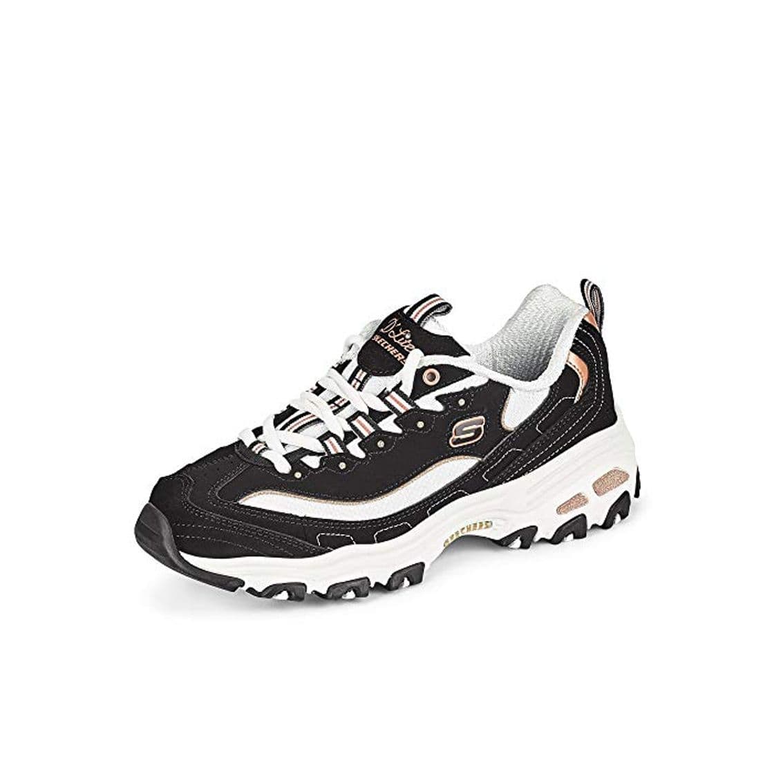 Fashion Skechers Low D'lites Devoted Fan - Zapatillas Deportivas para Mujer