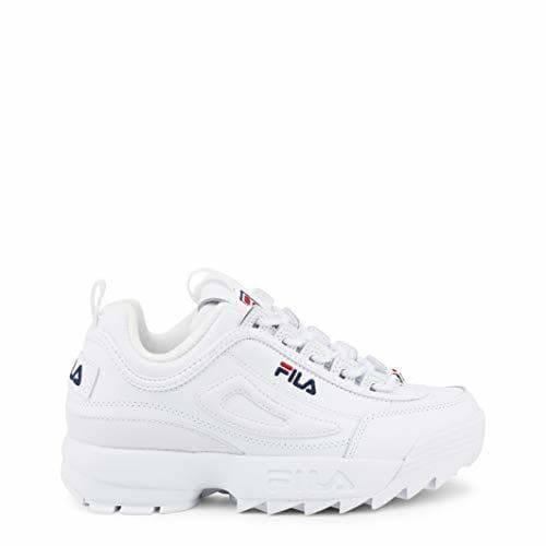 Moda Zapatillas Deportivas para Mujer FILA Disruptor II Premium en Cuero Blanco 5FM00002-125