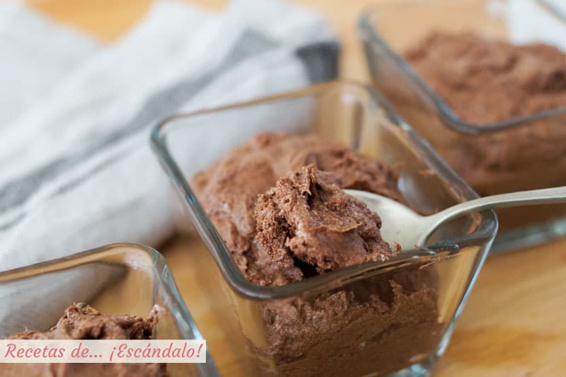 Producto Mousse de chocolate 