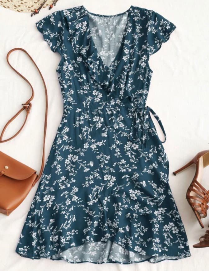 Fashion Vestido Floral🖤