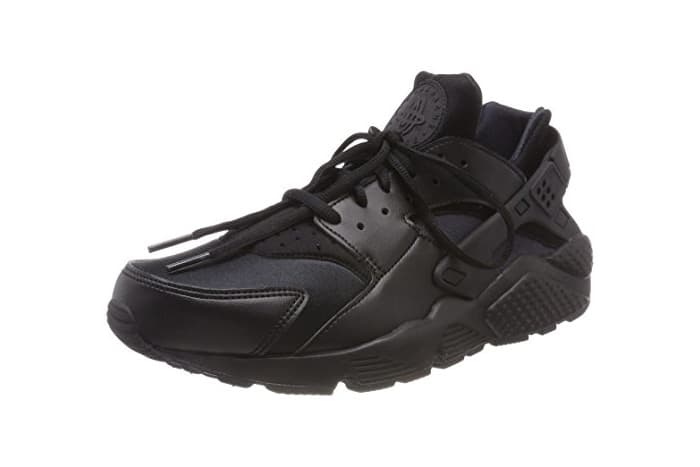 Moda Nike Air Huarache Run, Zapatillas para Mujer, Negro