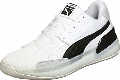 Moda Puma Clyde Hardwood Calzado white-black