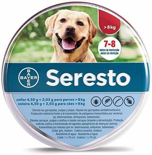 Place Seresto Collar Antiparasito para Perro Regulable