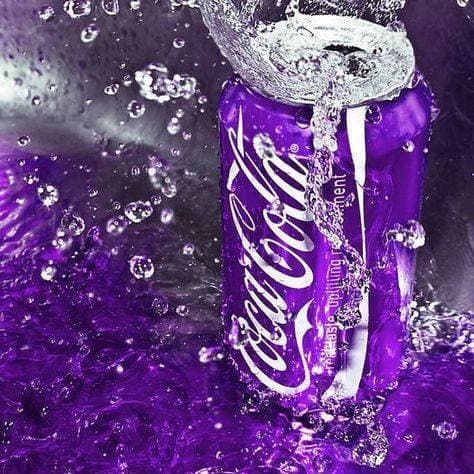 Fashion Purple coke