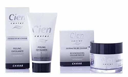 Beauty Set de Peeling Exfoliante con Extracto de Caviar de 75 ml y