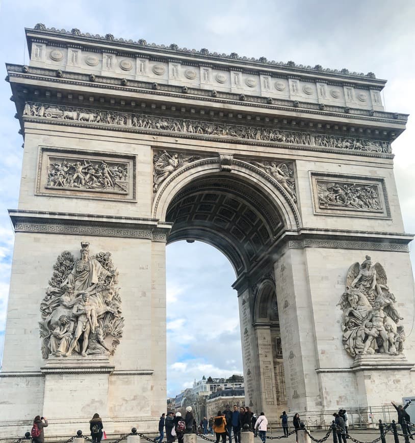 Lugar Arco de Triunfo de París