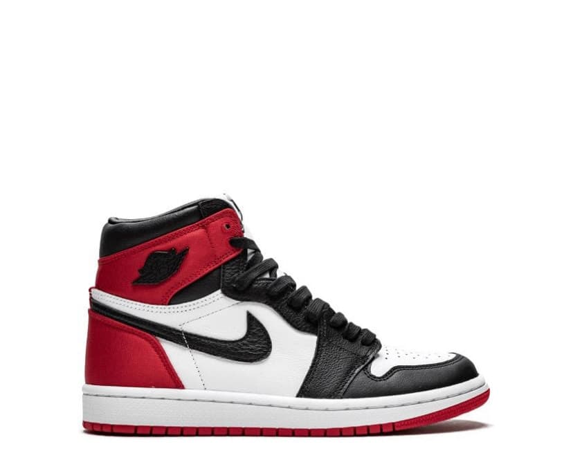 Moda air jordan 1 red white and black 