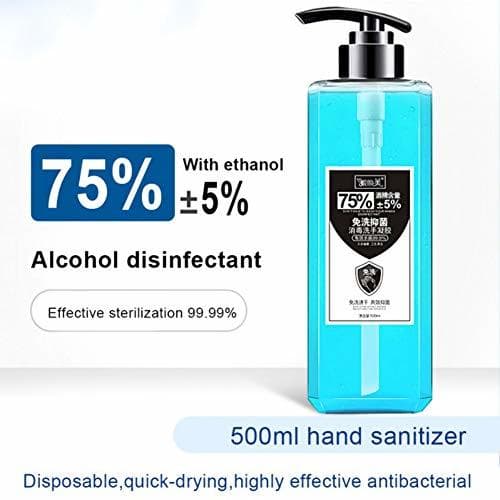 Producto Greatlizard jabón líquido para manos Gel de secado rápido 75% alcohol sin