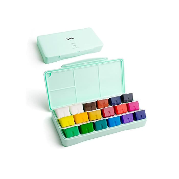 Producto Miya Kit de pintura Gouache, 18 colores x 30ml Set de pintura