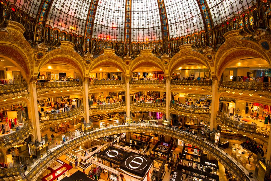 Place Galeries Lafayette Haussmann