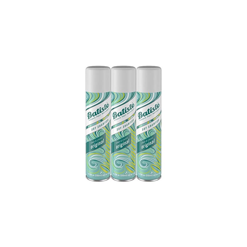 Beauty Batiste Dry Shampoo, Original, 3 Count