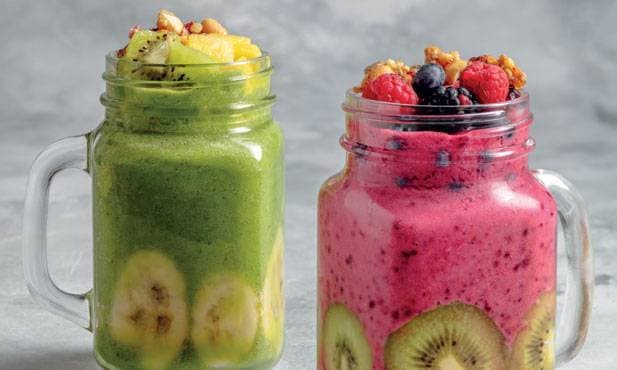 Moda Smoothies de frutas 