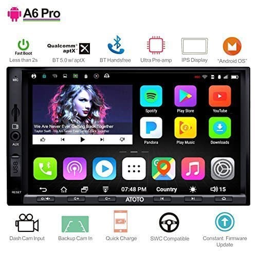 Lugar [Nuevo] ATOTO A6 Pro A6Y2721PRB Navegación para Audio/Video de automóvil con Doble