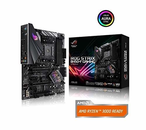 Electrónica Asus ROG STRIX B450-F GAMING - Placa base de gaming ATX AMD