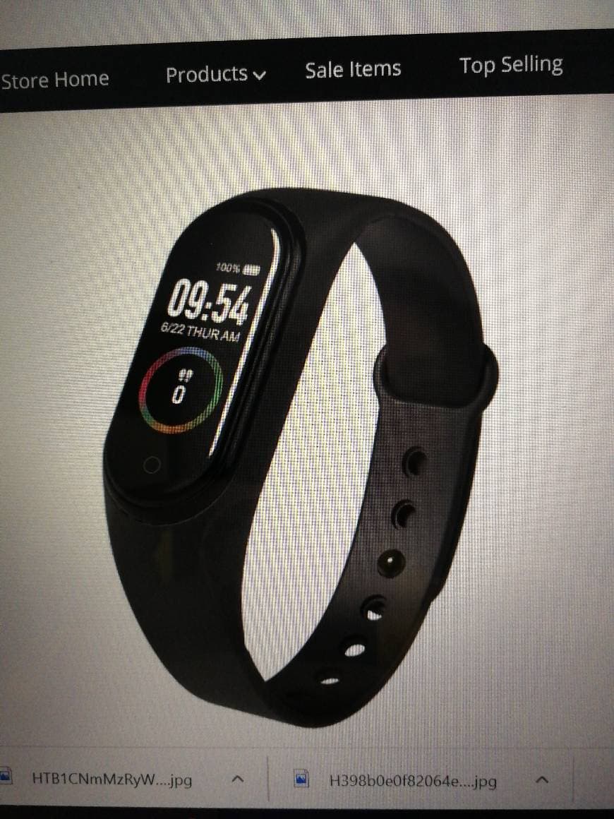 Product Smart band fitness