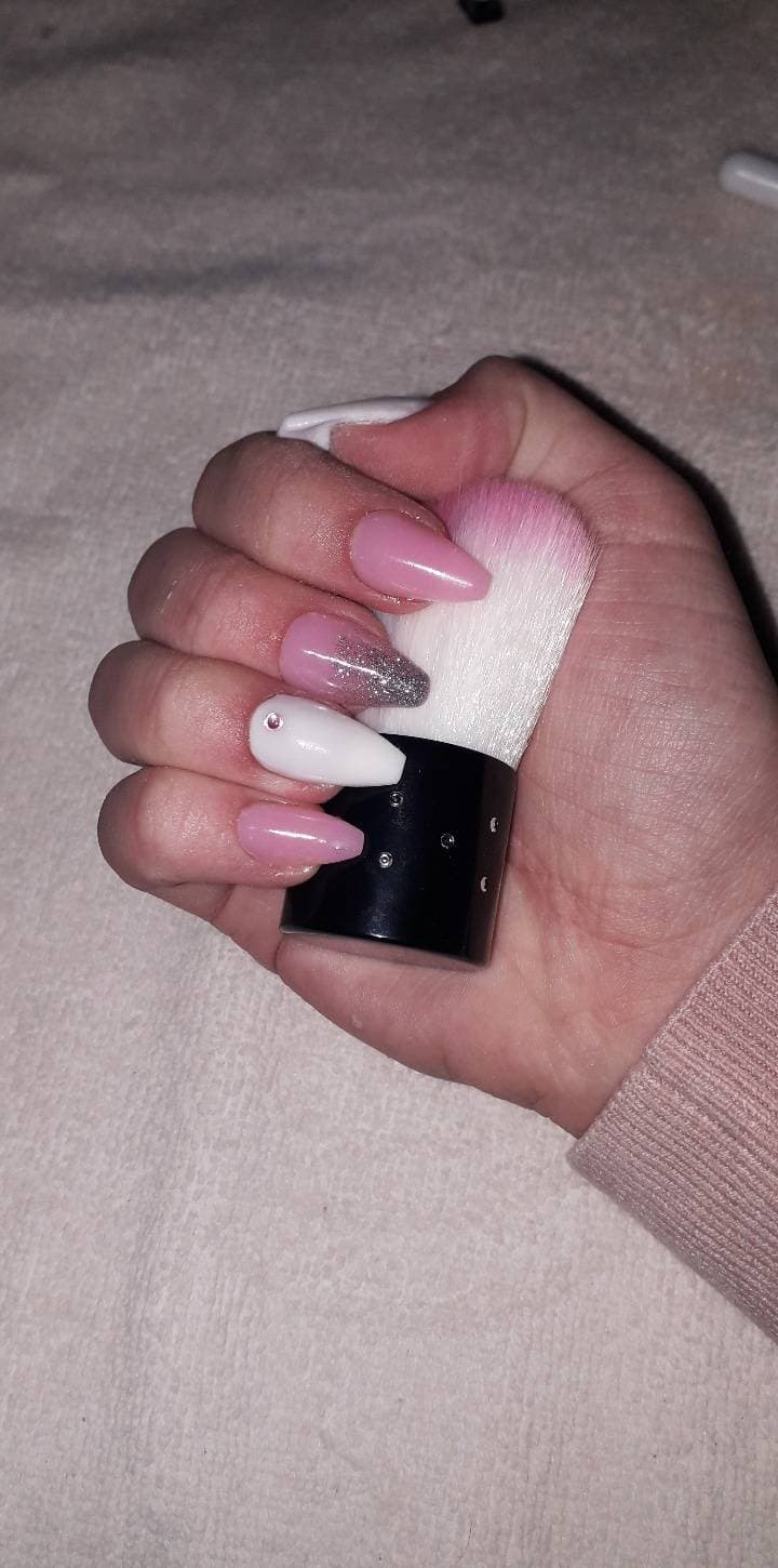 Moda Unhas decoradas feito a mão. Unha verde limão com decoração de ...