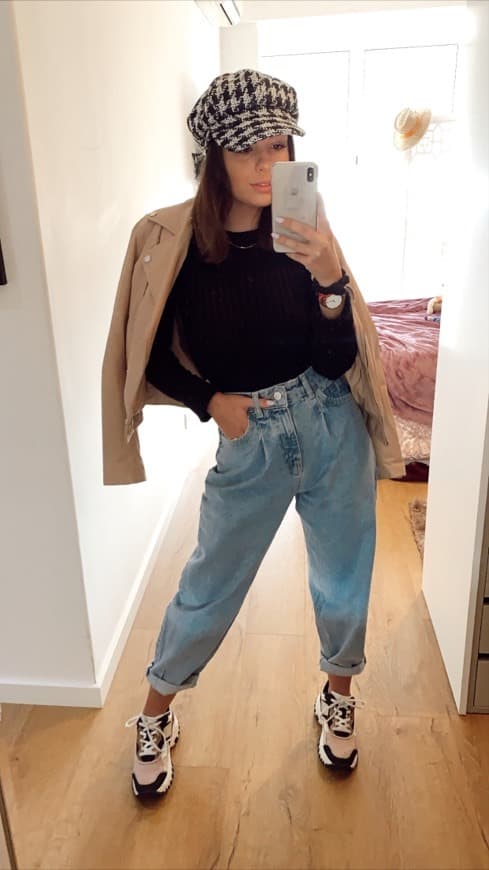 Fashion Calças ganga Slouchy 👖