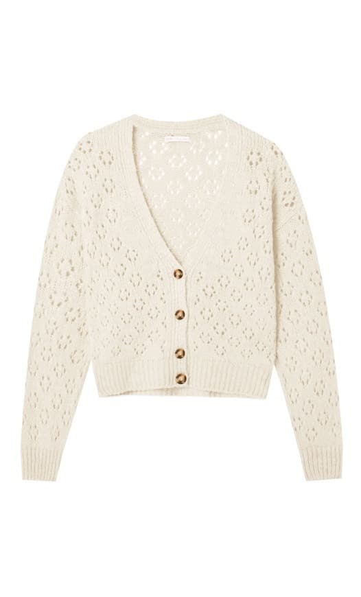 Moda Cardigan Malha Stradivarius