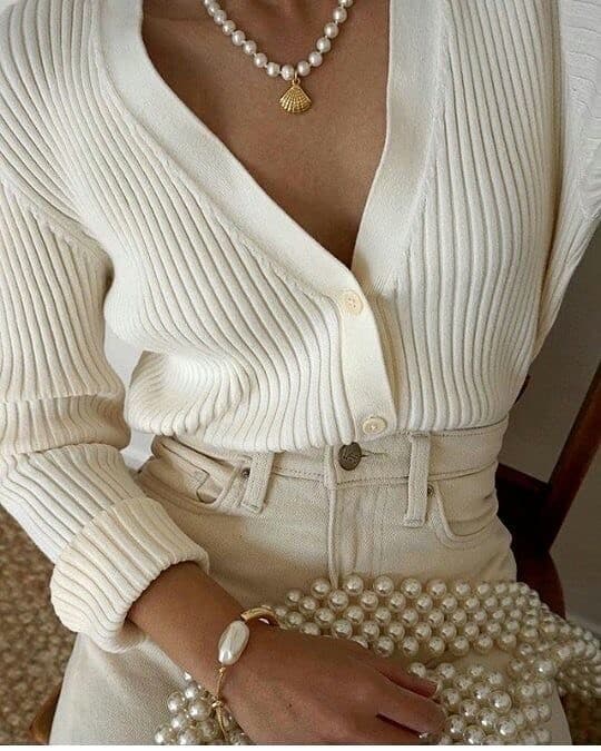 Fashion Casual white🤍