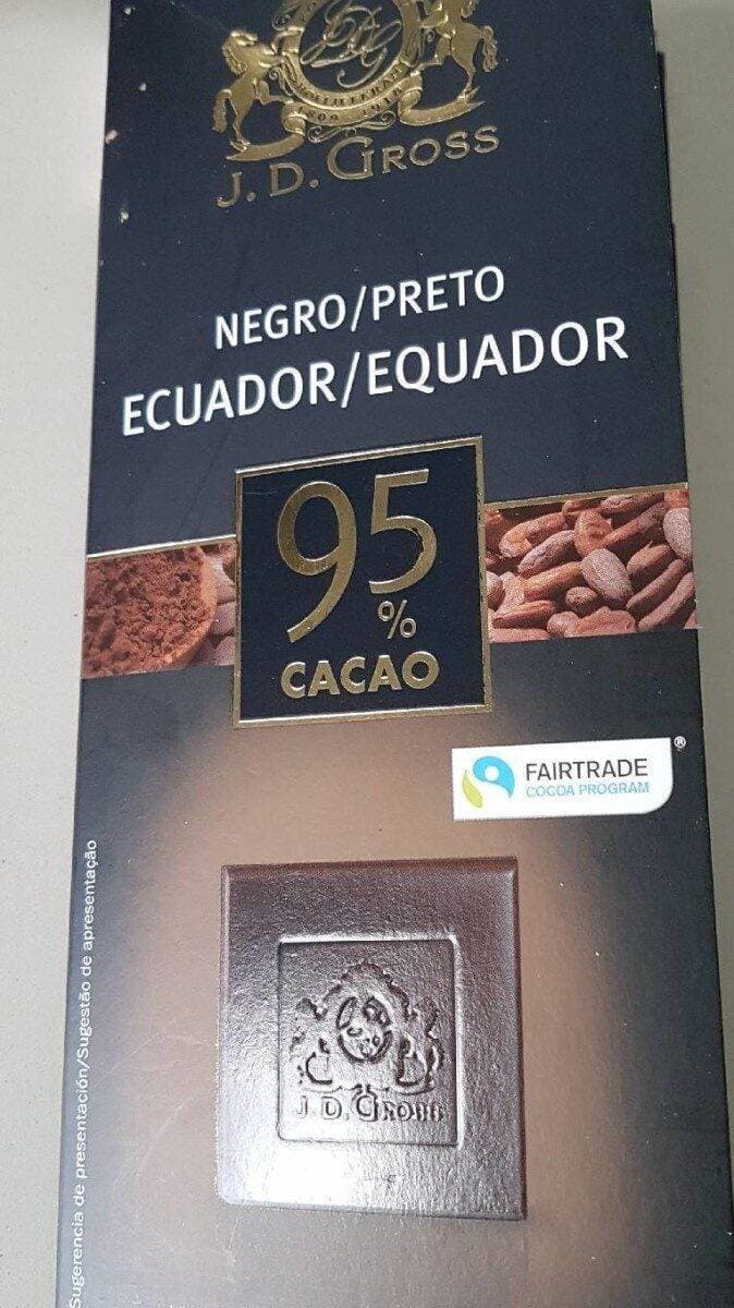 Product Chocolate Negro 95% cacau