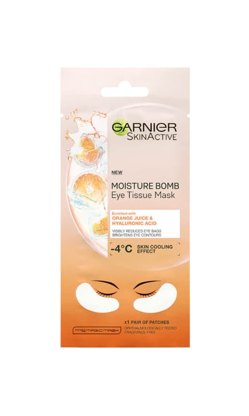 Product Máscara de tecido contorno de olhos Garnier