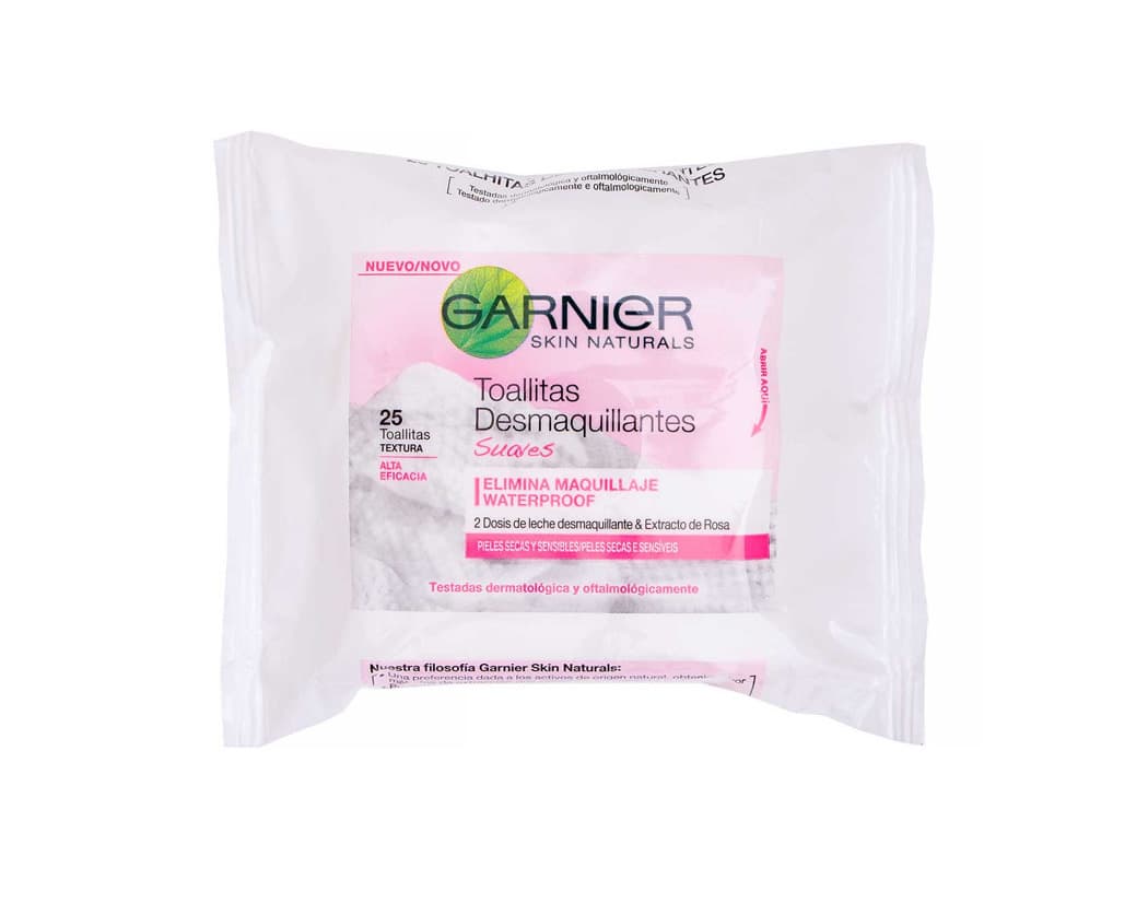 Product Toalhitas desmaquilhantes Garnier