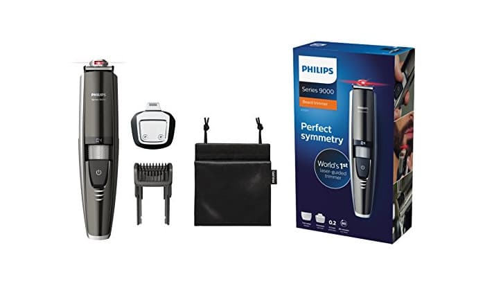 Beauty Philips BT9297/15 - Barbero con guía láser, incluye recortador de precisión, cuchillas