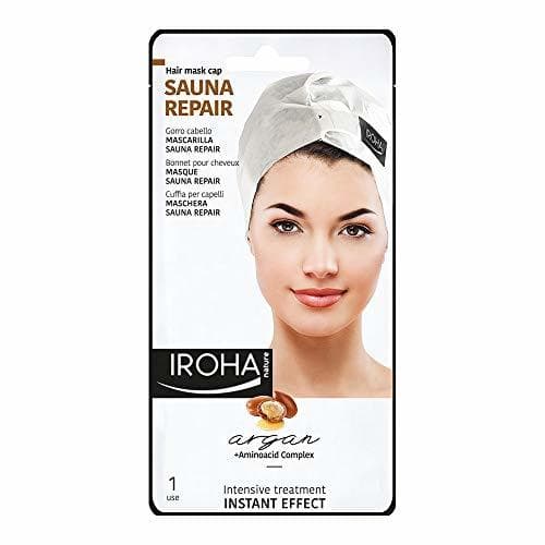 Belleza Iroha Nature Sauna Repair Argan Cap Instant Effect Mascarilla