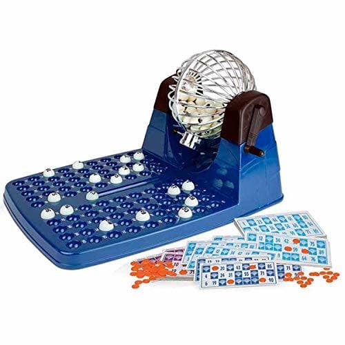 Producto Chicos-Bingo Lotería automática XXXL con 72 cartones y 90 Bolas imborrables, 30