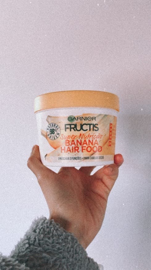 Moda Máscara de Cabelo Fructis Hair Food Banana