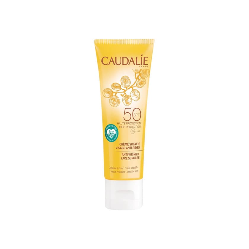 Producto Caudalie Anti-wrinkle Face Sun Care Lotion SPF 50 50ml