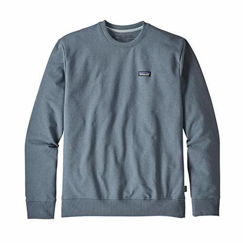 Fitness Patagonia M'S P-6 Label Uprisal Crew Sudadera, Hombre, Gris