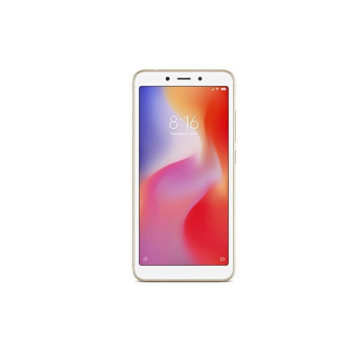 Electrónica Xiaomi Redmi 6A 5.45" SIM Doble 4G 2GB 16GB 3000mAh Oro -