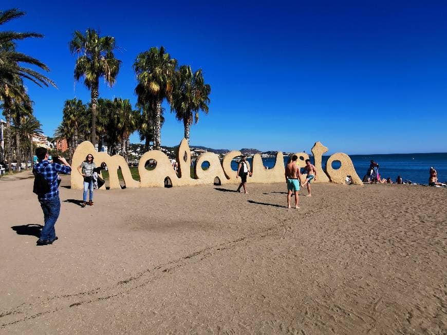 Place Playa de la Malagueta (Málaga)