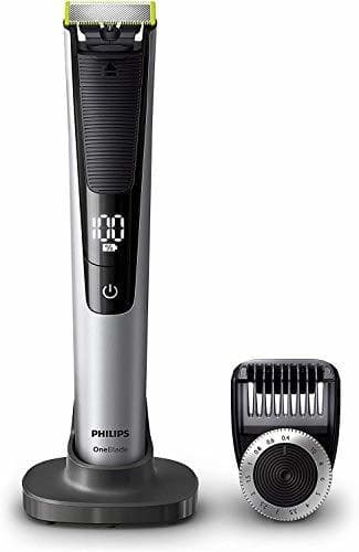 Belleza Philips QP6520/30 OneBlade Pro - Recortador de barba con peine de precisión