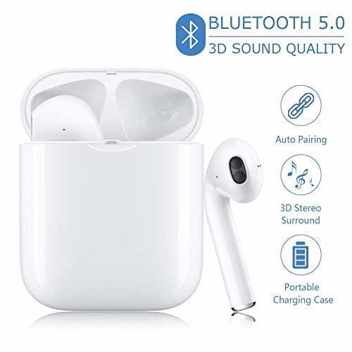 Electronic WULIZZYB Auriculares Bluetooth Auriculares inalámbricos Auriculares Bluetooth en Oreja Auricular Estéreo inalámbrico