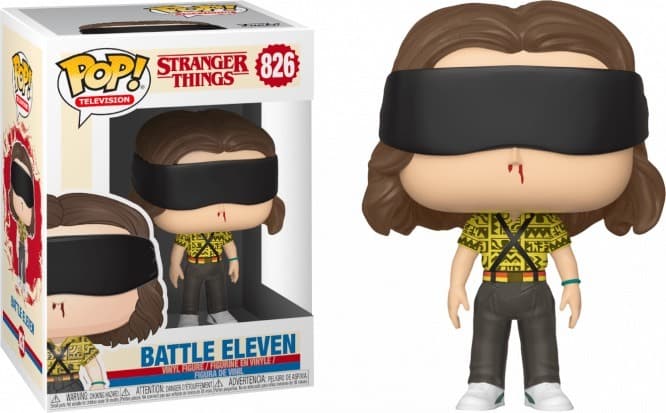 Juego Funko- Pop Vinilo: Stranger Things: Battle Eleven Figura Coleccionable, Multicolor, Talla única